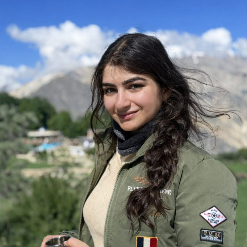 Portrait of Parul Sharma, Research and Marketing lead at Earth Abroad.