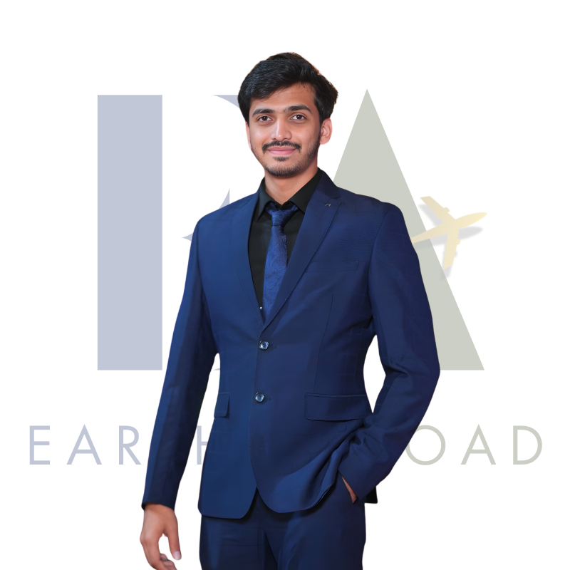 Portrait of Utkarsh Kolhe, Founder and CEO of Earth Abroad.